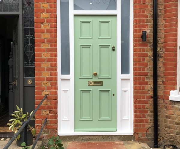 Timber front doors