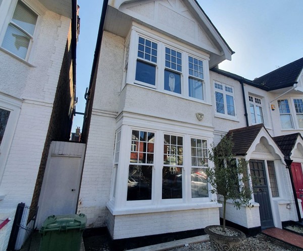 Timber box and sash windows