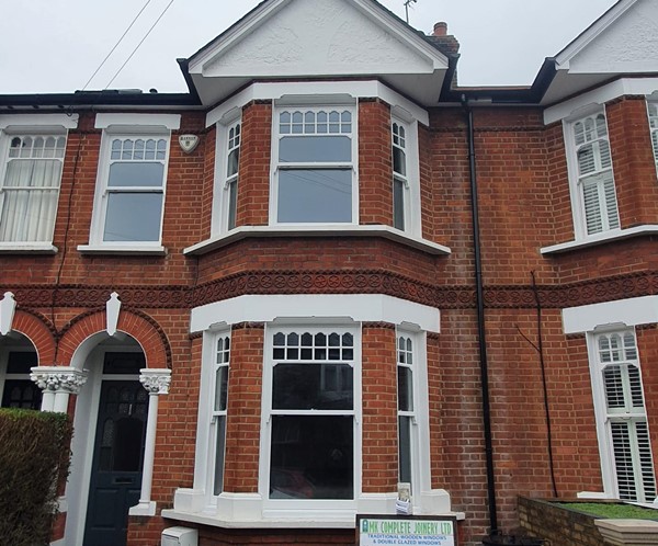 Timber box and sash windows