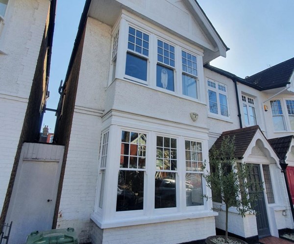 Timber box and sash windows