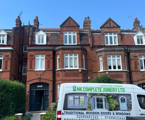 Timber box and sash windows