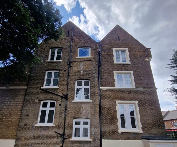 Timber box and sash windows