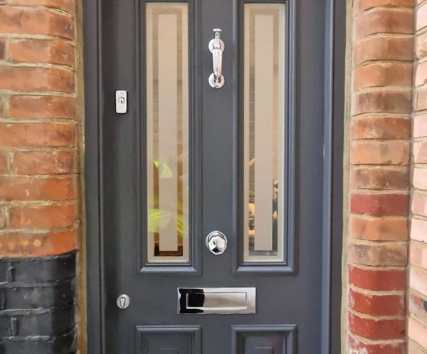 Timber front doors