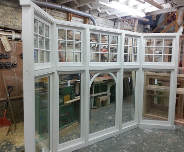 Timber casement windows