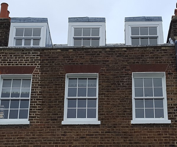 Timber box and sash windows
