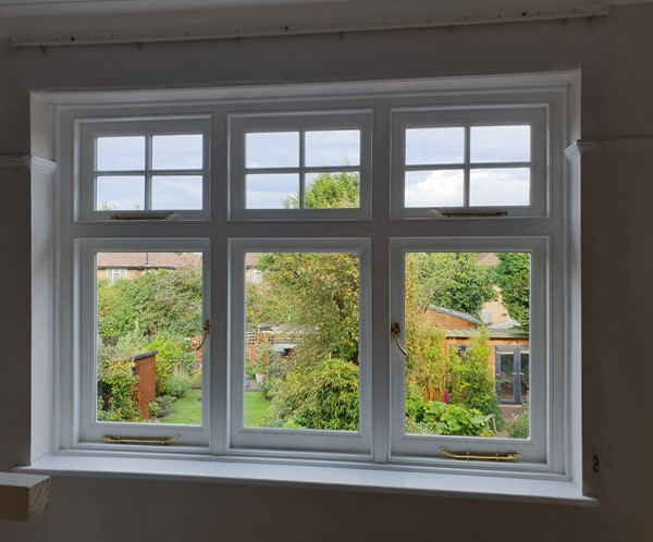 Timber casement windows