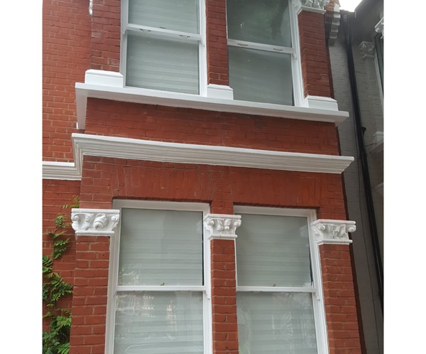 Timber box and sash windows