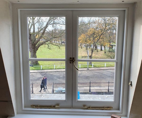 Timber box and sash windows