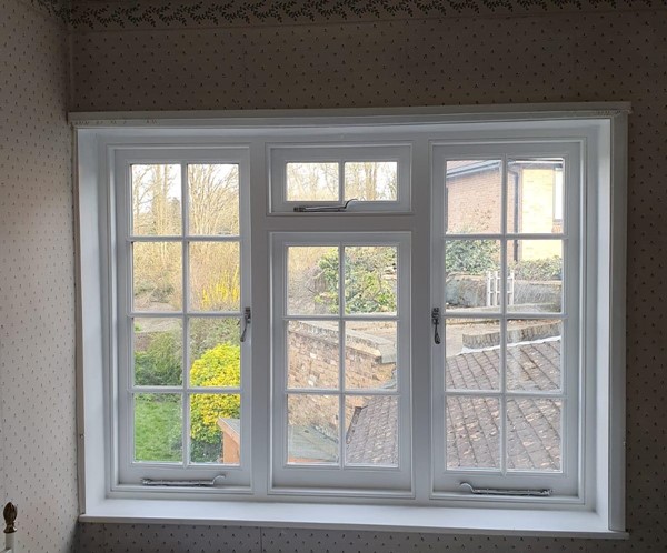 Timber casement windows