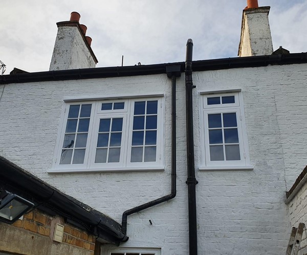 Timber casement windows