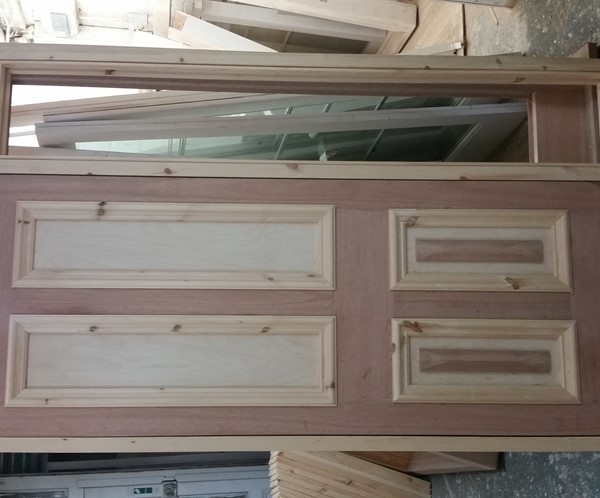 Timber front doors