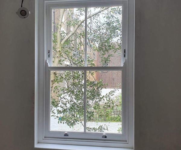 Timber box and sash windows
