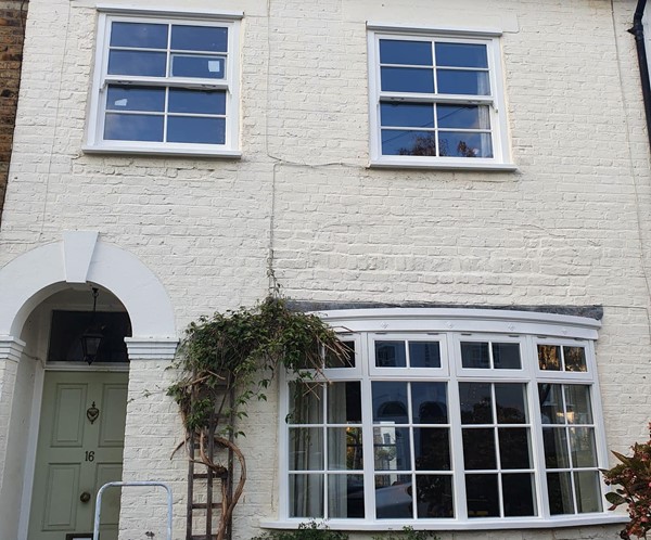 Timber box and sash windows
