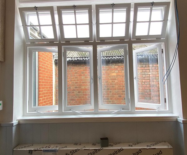 Timber casement windows