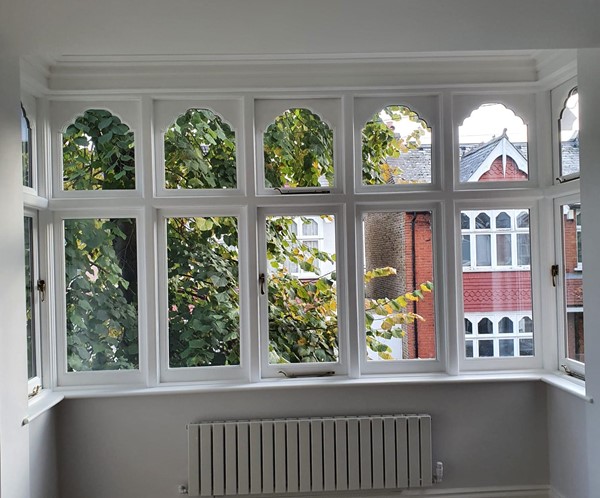 Timber casement windows