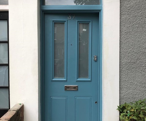 Timber front doors