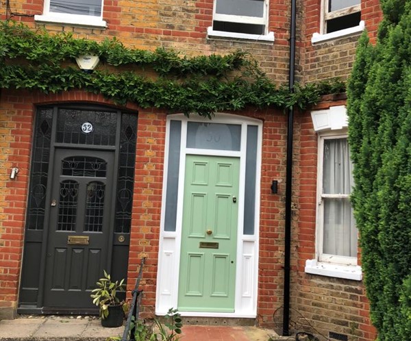 Timber front doors