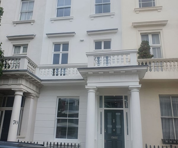 Timber front doors