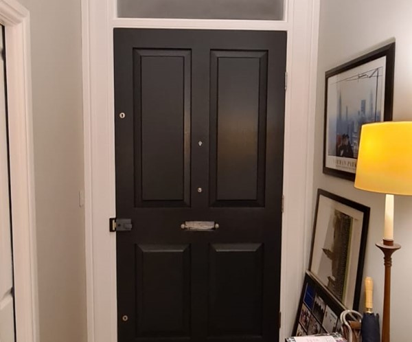 Timber front doors