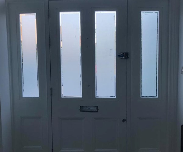 Timber front doors