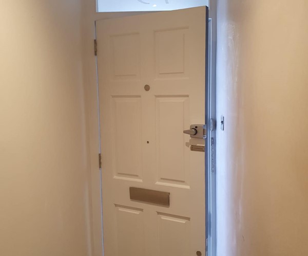 Timber front doors