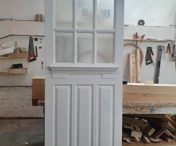 Timber front doors