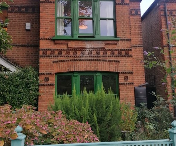 Timber box and sash windows