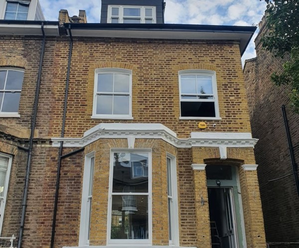Timber box and sash windows