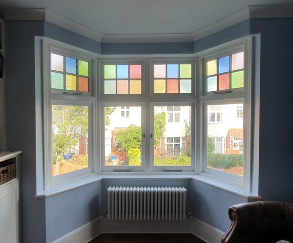 Timber bay windows