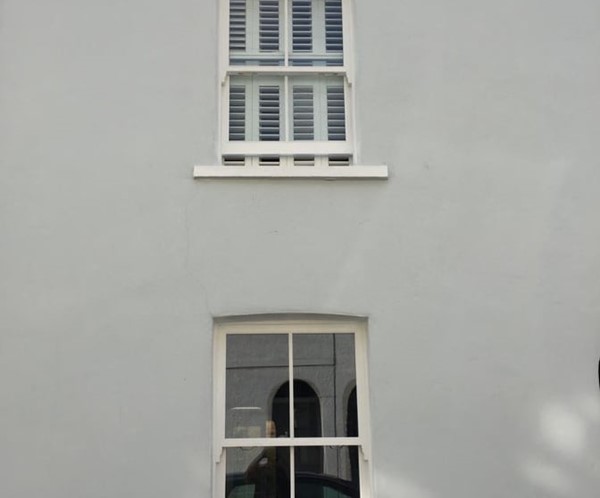 Timber box and sash windows