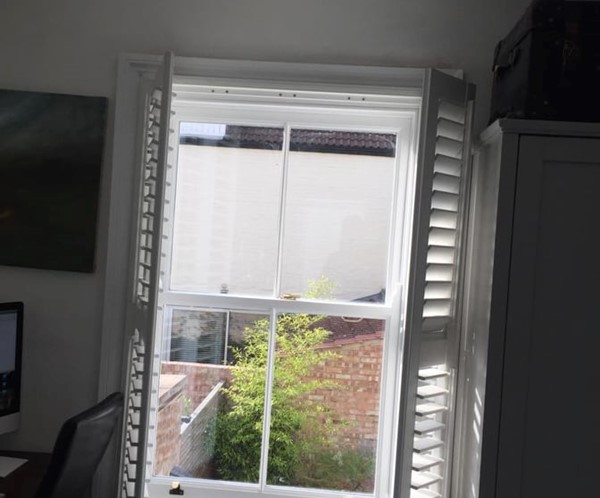 Timber box and sash windows