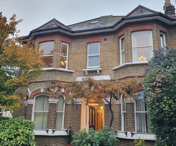 Timber bay windows