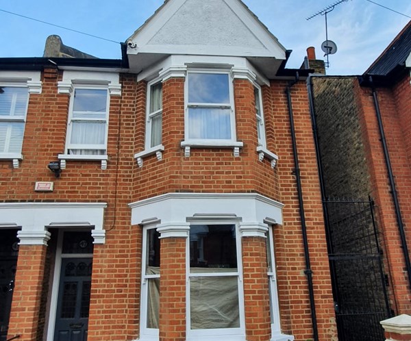 Timber bay windows