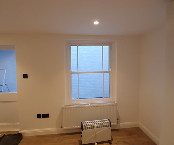 Timber box and sash windows