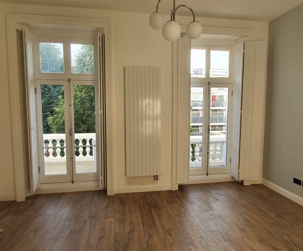 Traditional timber french doors