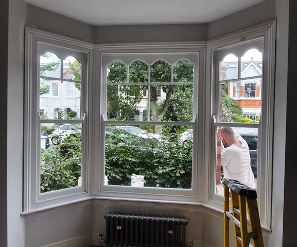 Timber box and sash windows