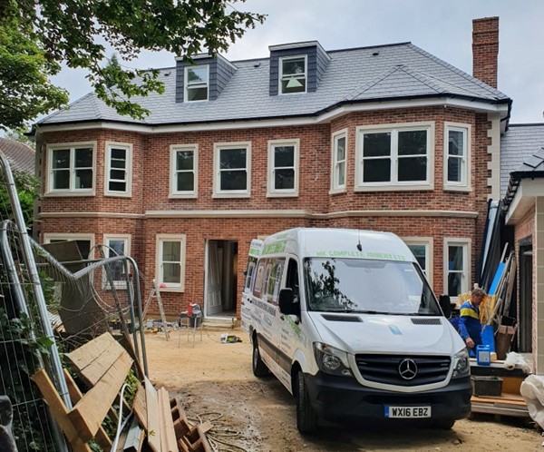 Timber bay windows