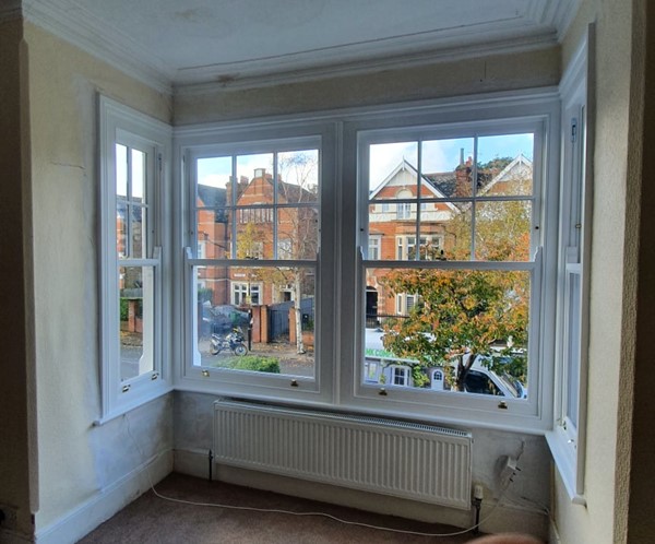 Timber box and sash windows