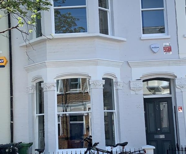 Timber box and sash windows