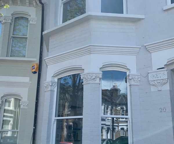 Timber box and sash windows