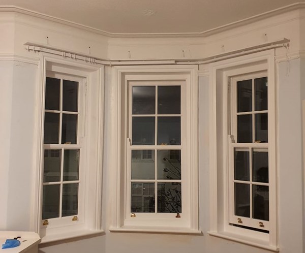 Timber box and sash windows