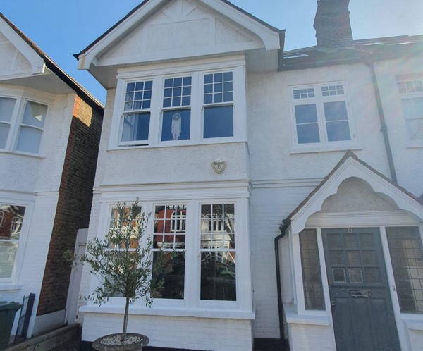 Timber box and sash windows